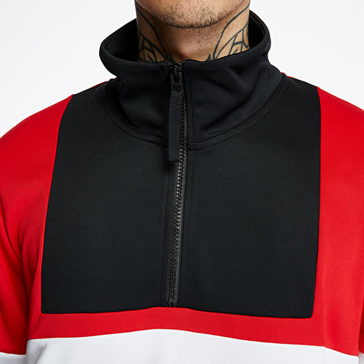 Nike air jacket red and black cheap