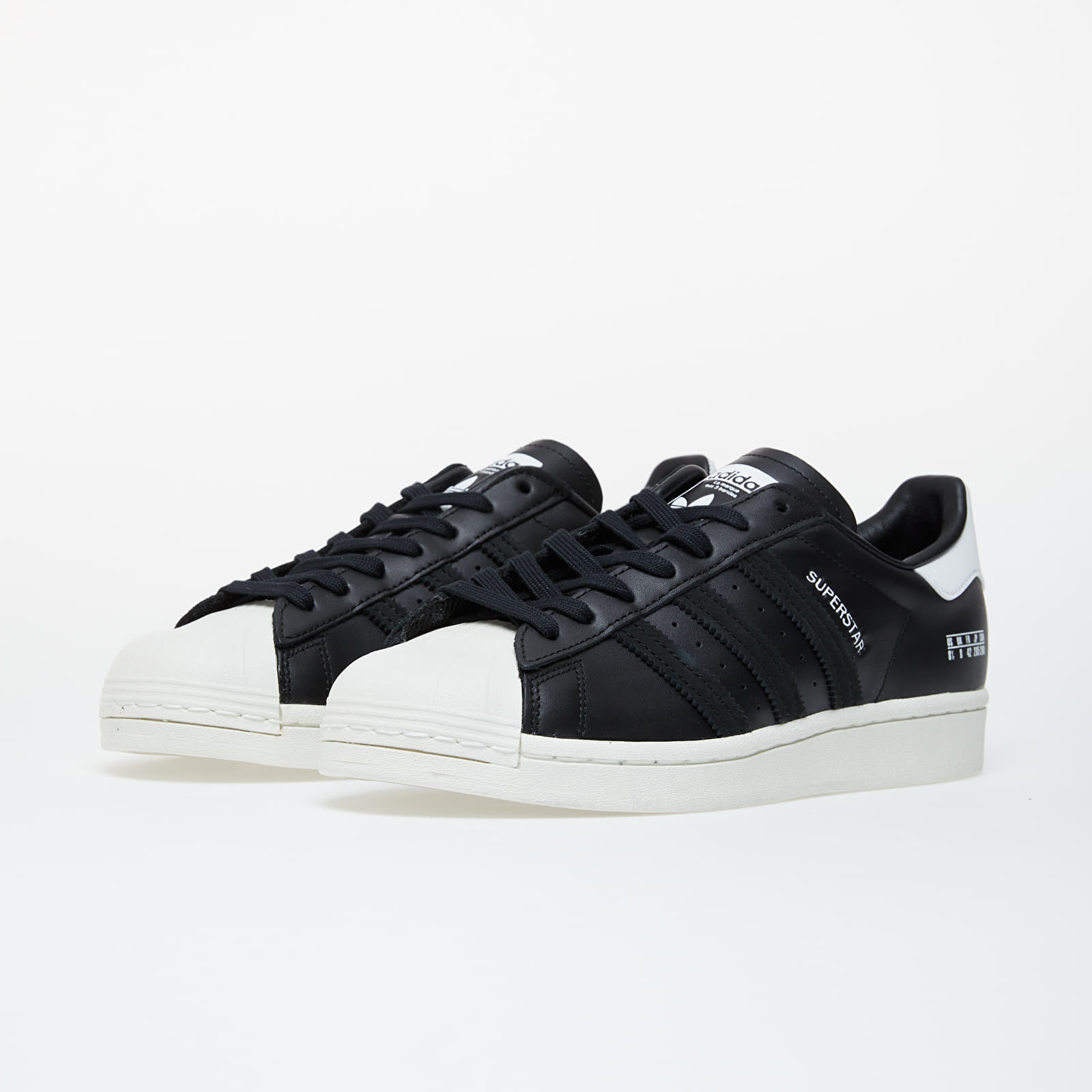 Men\'s shoes adidas Superstar Core Black/ Core Black/ Off White | Footshop | Sneaker low