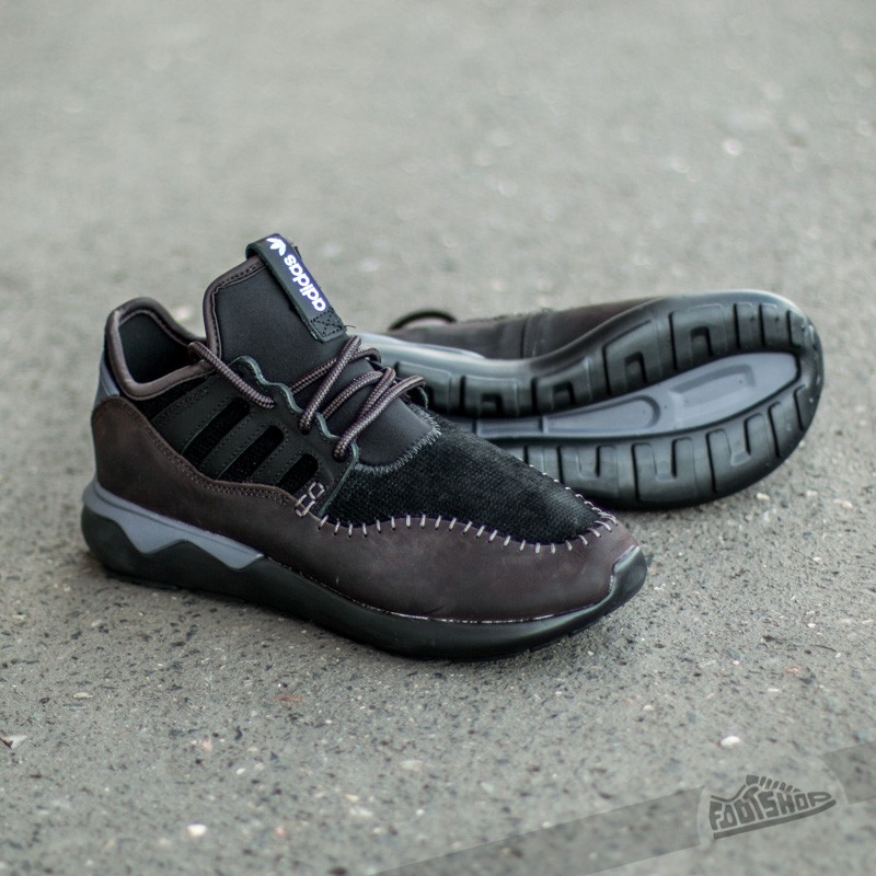 Men's shoes adidas Tubular Moc Runner Core Black/ Core Black