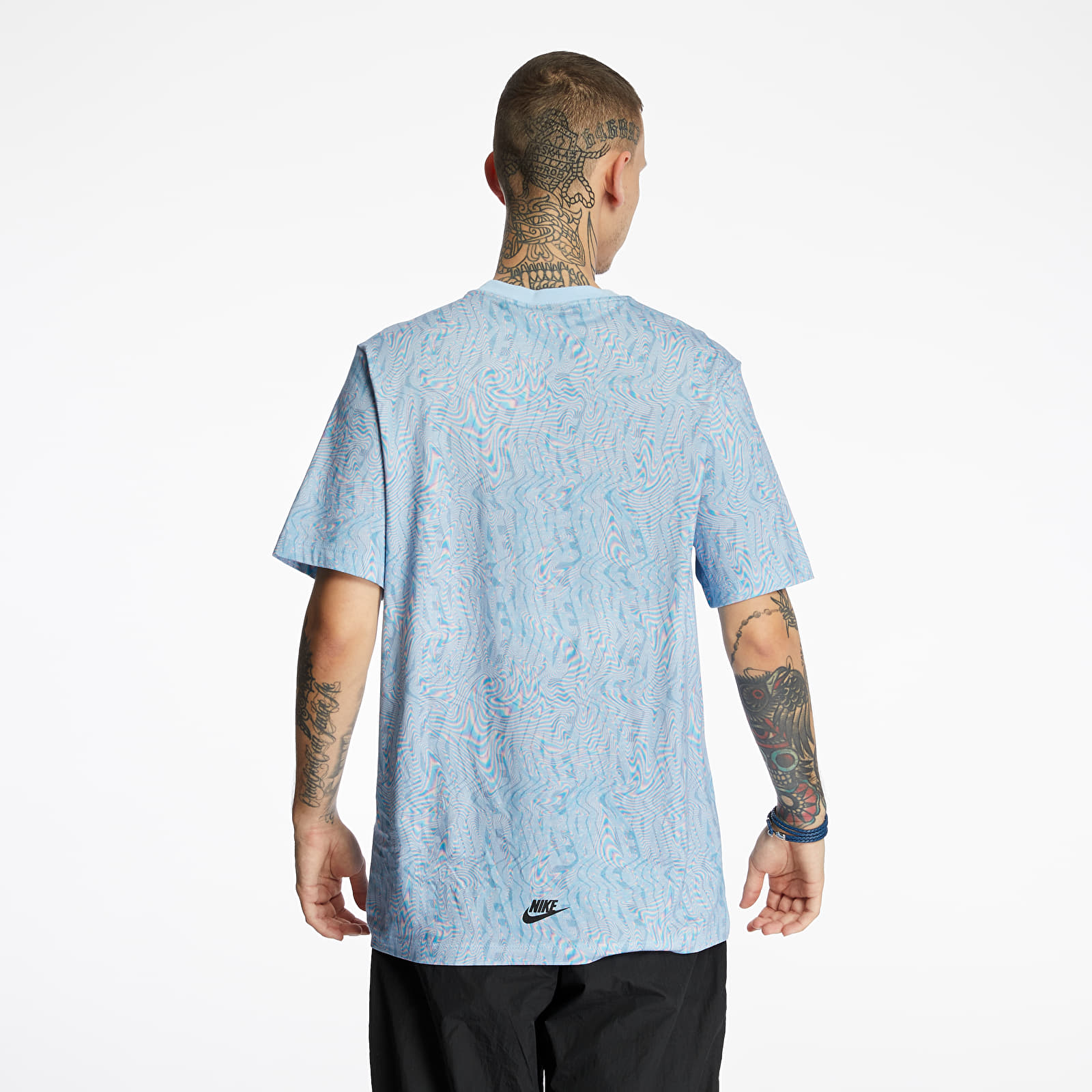 T-shirts Nike Sportswear Festival Tee Psychic Blue/ Black