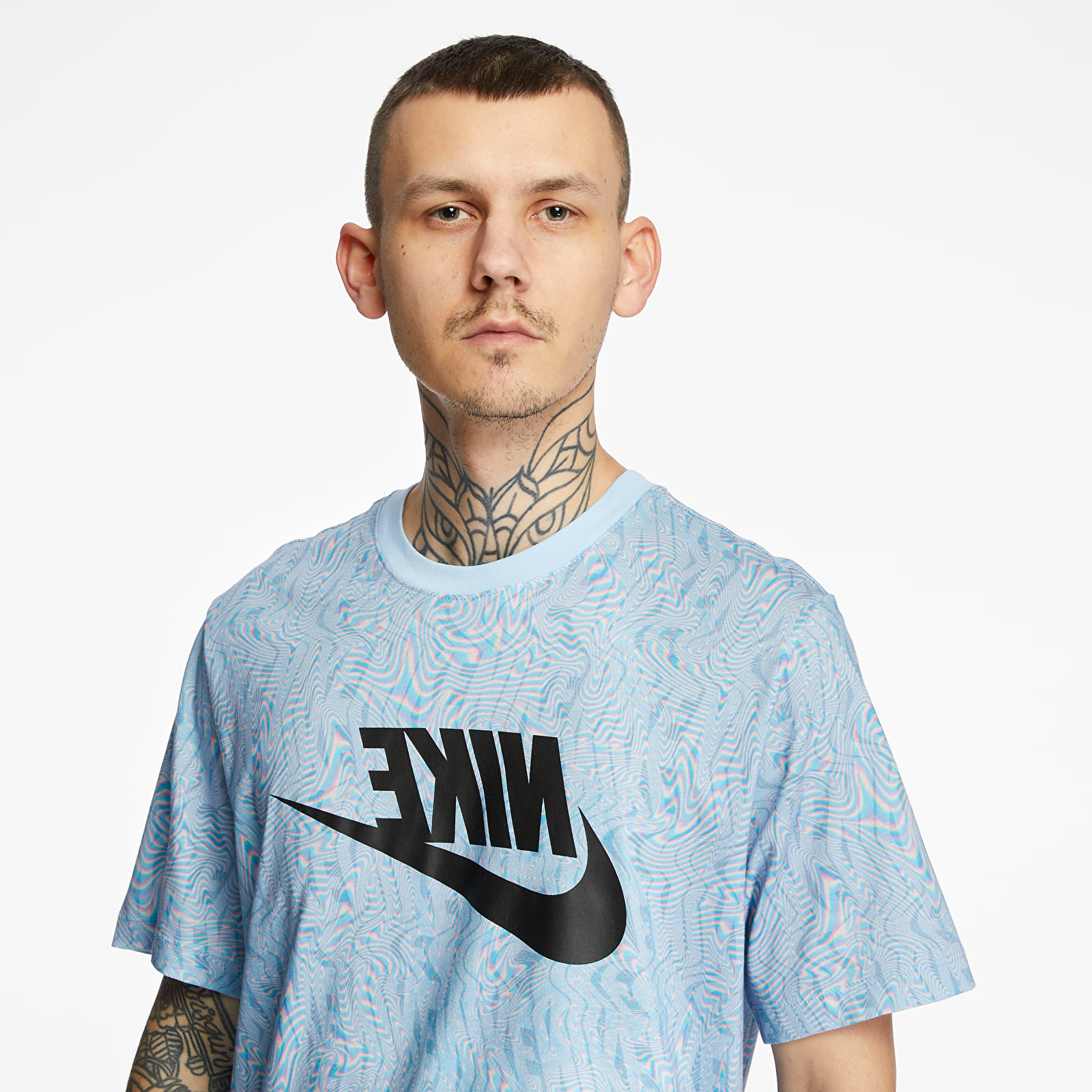T-shirts Nike Sportswear Festival Tee Psychic Blue/ Black