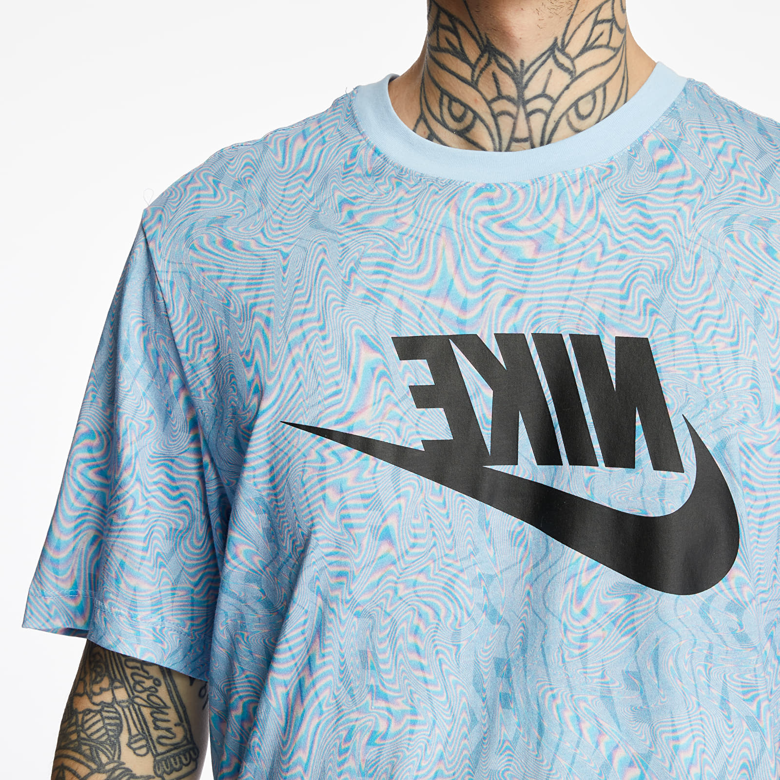 T-shirts Nike Sportswear Festival Tee Psychic Blue/ Black