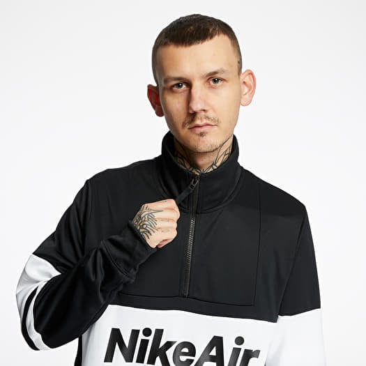 Nike air half outlet zip jacket red