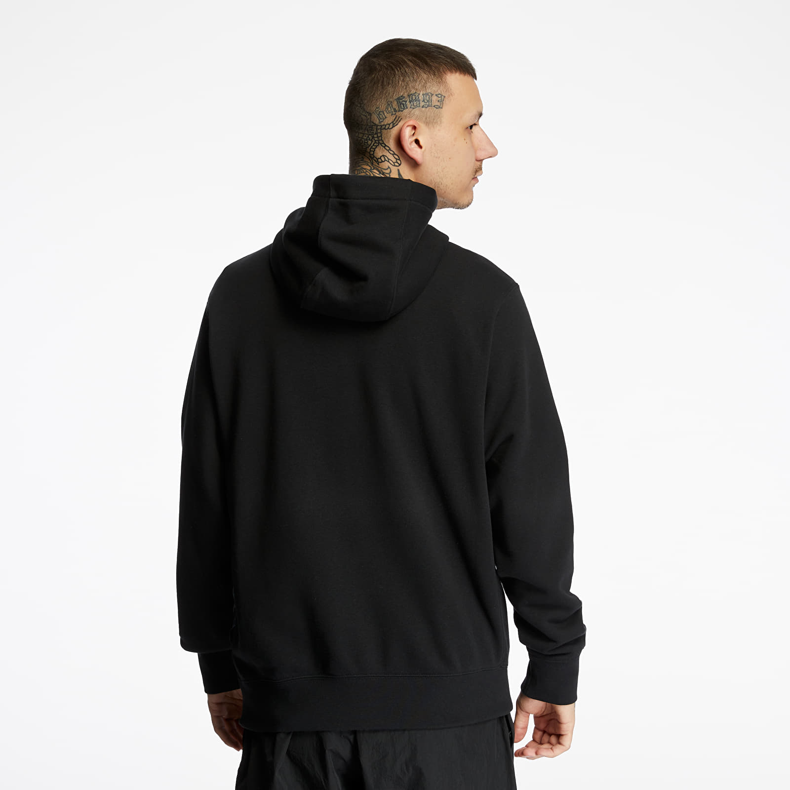 Felpe Nike Sportswear Club Hoodie FZ Ft Black/ Black/ White
