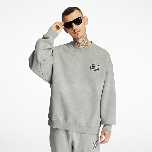 Hoodies and sweatshirts Nike x Stüssy Crewneck Grey | Footshop
