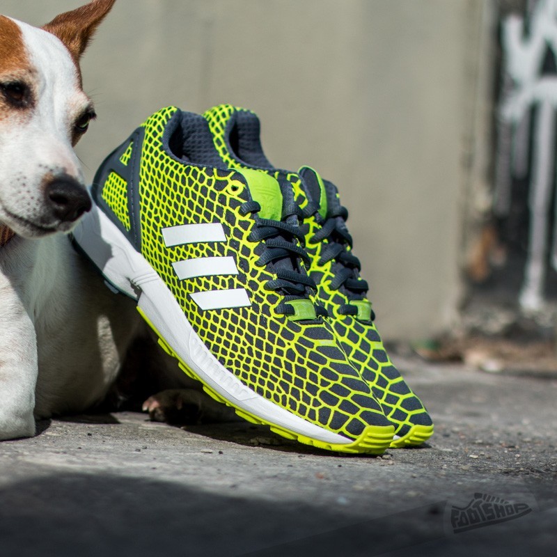 T・T・T Men's shoes adidas Zx Flux Techfit Solar Yellow/ Ftw White/ Onix