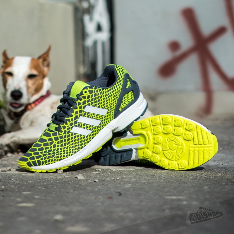 Men's shoes adidas Zx Flux Techfit Solar Yellow/ Ftw White/ Onix
