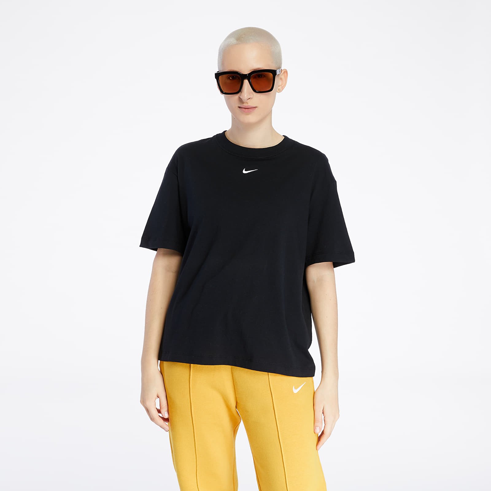 T-Shirts Nike Sportswear Essential Top Black/ White
