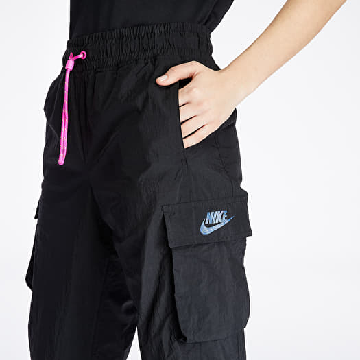 Pants Nike Sportswear Icon Clash Pants Black/ Fire Pink Footshop