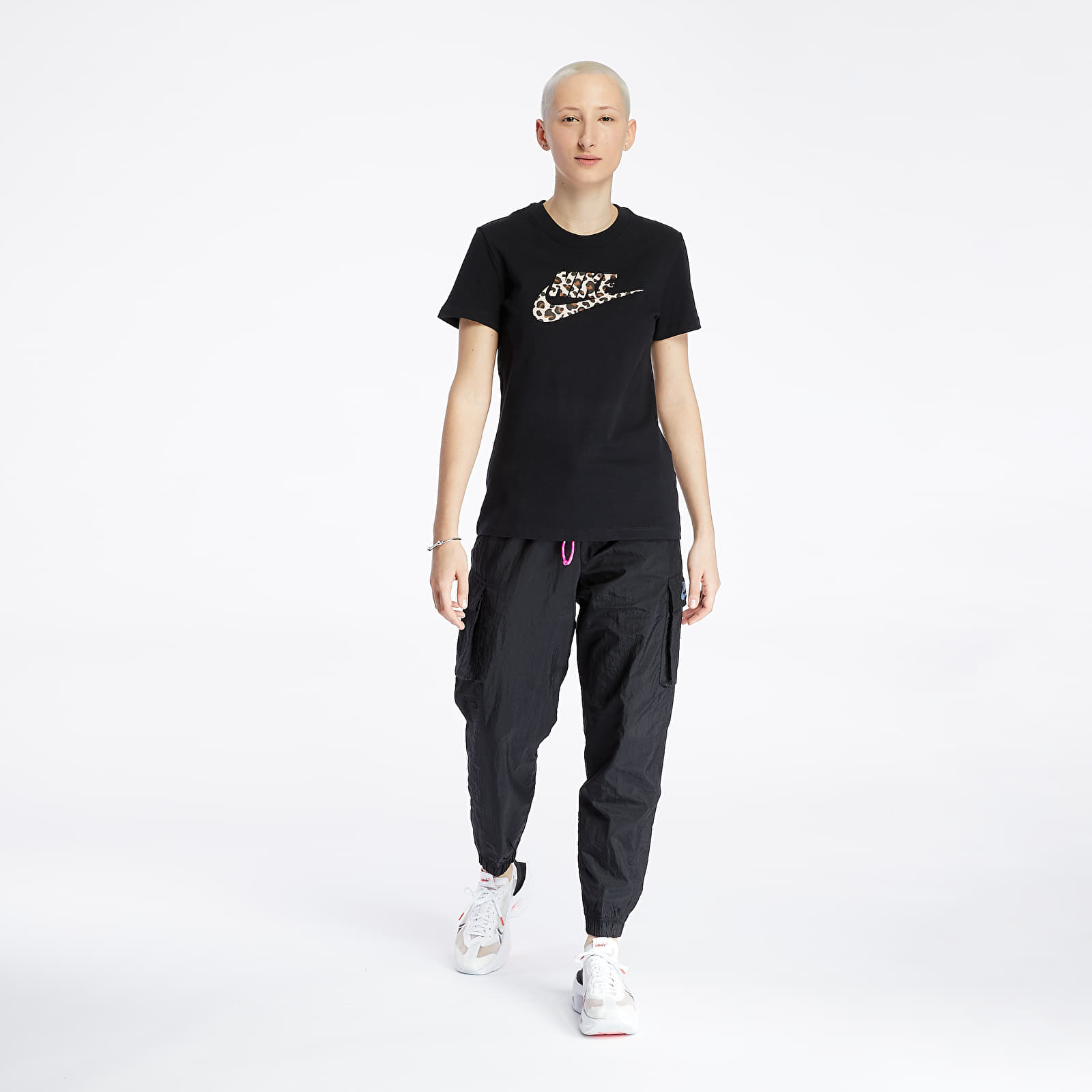 Hlače Nike Sportswear Icon Clash Pants Black/ Fire Pink