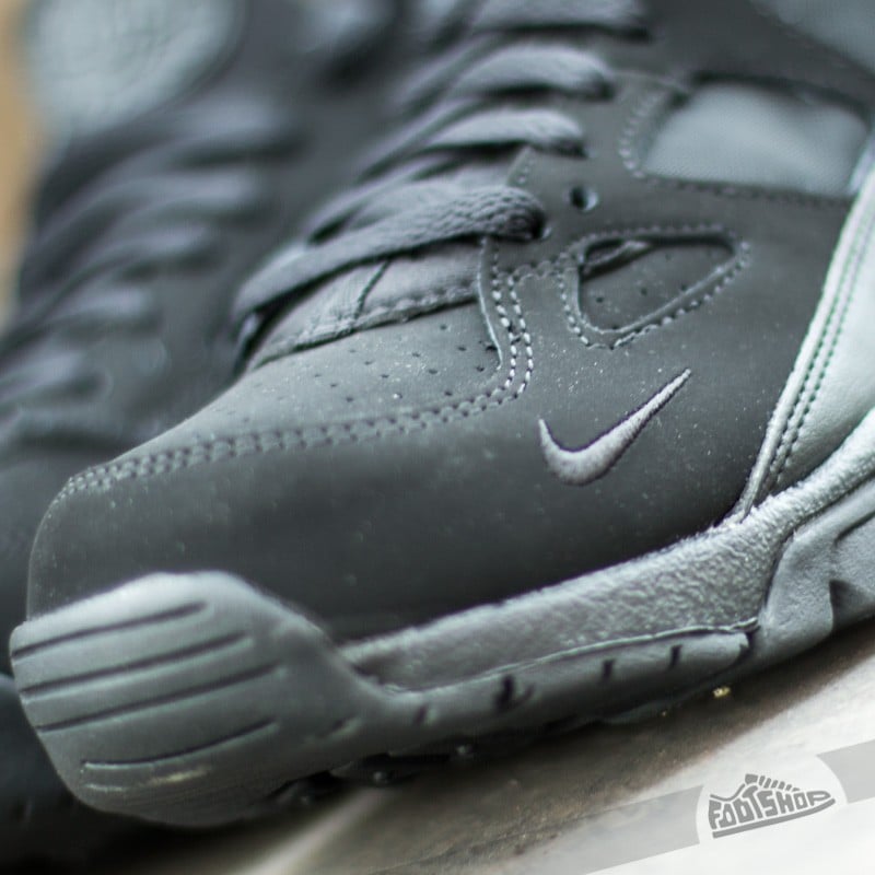 Men s shoes Nike Air Trainer Huarache Low Black Black Footshop