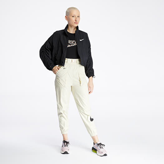 Women's nike sportswear swoosh woven jacket best sale