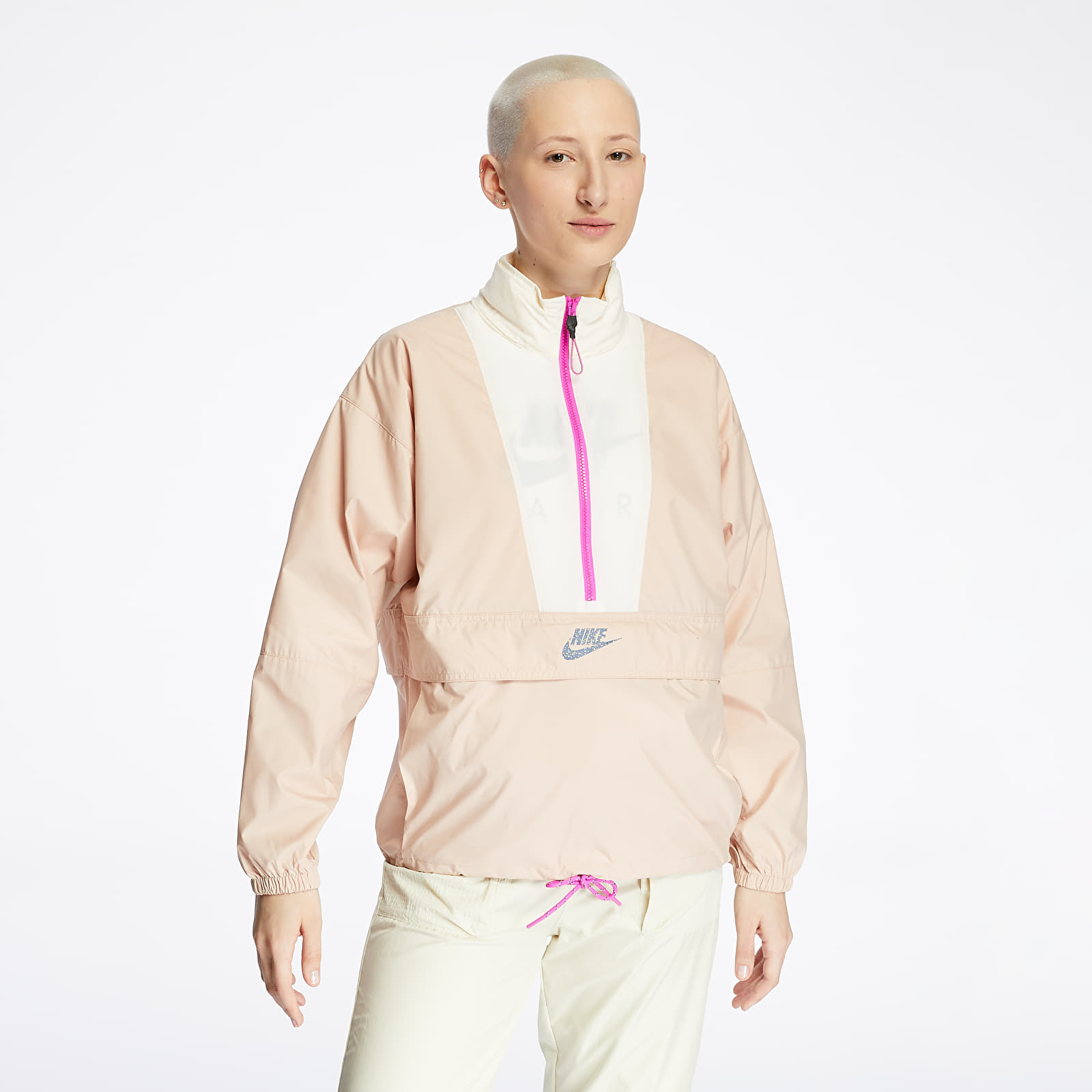 Jakne Nike Sportswear Icon Clash Jacket Shimmer/ Pale Ivory/ Fire Pink