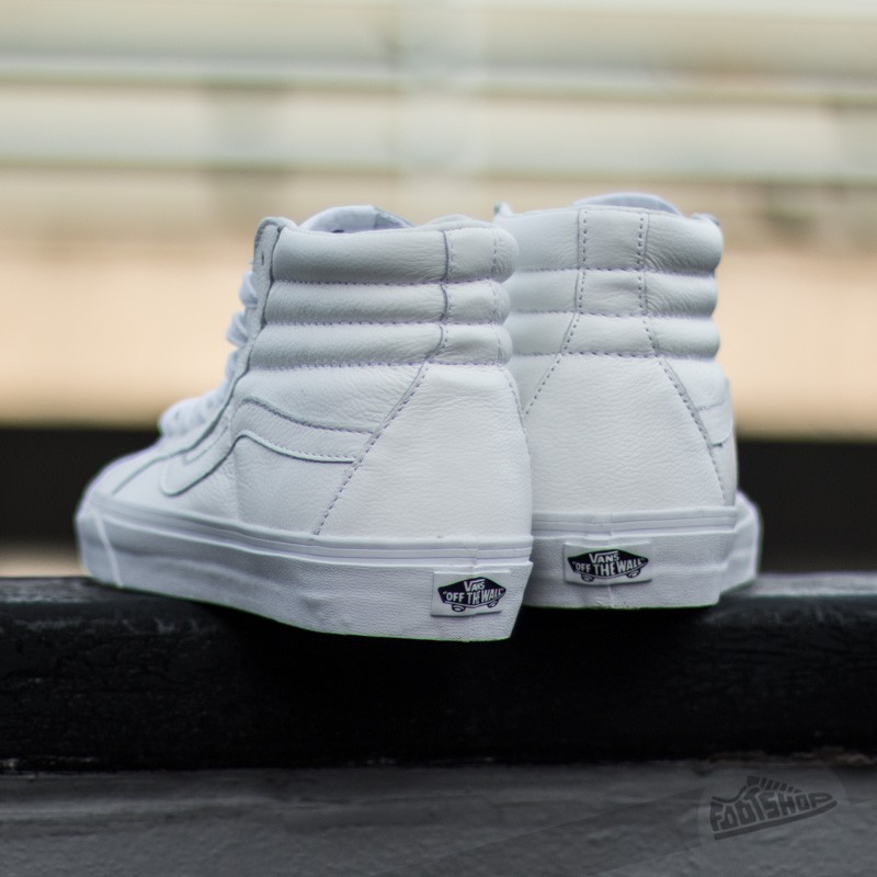 Buty męskie Vans Sk8-Hi Reissue Premimum Leather True White