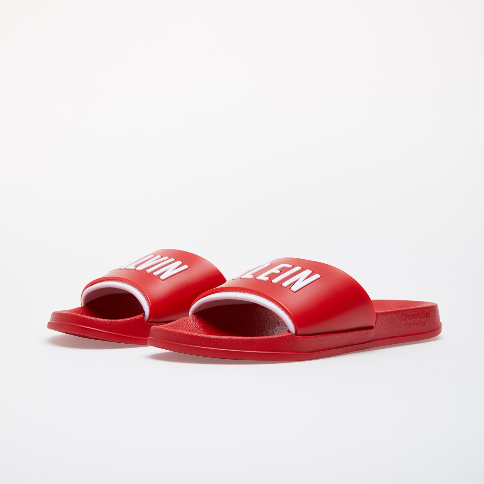 Men s shoes Calvin Klein Slides Red Footshop