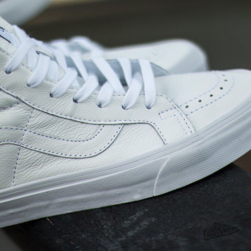Vans Sk8-Hi Reissue Premimum Leather True White | Footshop