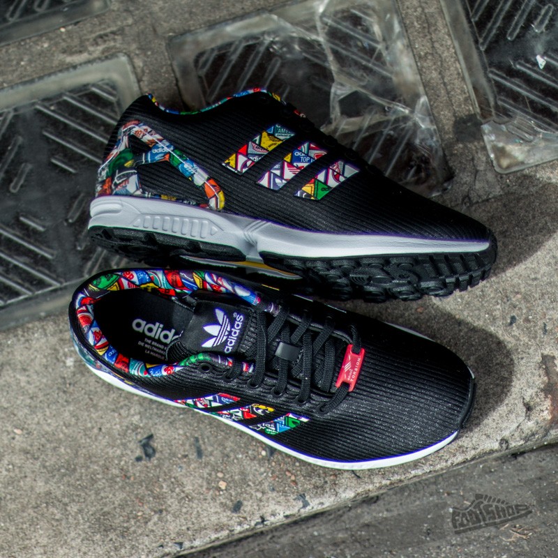 Men's shoes adidas ZX Flux Core Black/ Ftw White