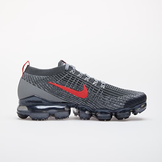 Men s shoes Nike Air Vapormax Flyknit 3 Iron Grey Track Red