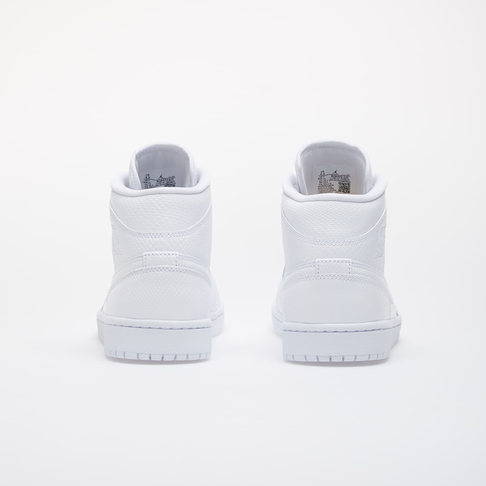 Zapatillas mujer Jordan Wmns Air 1 Mid White/ White
