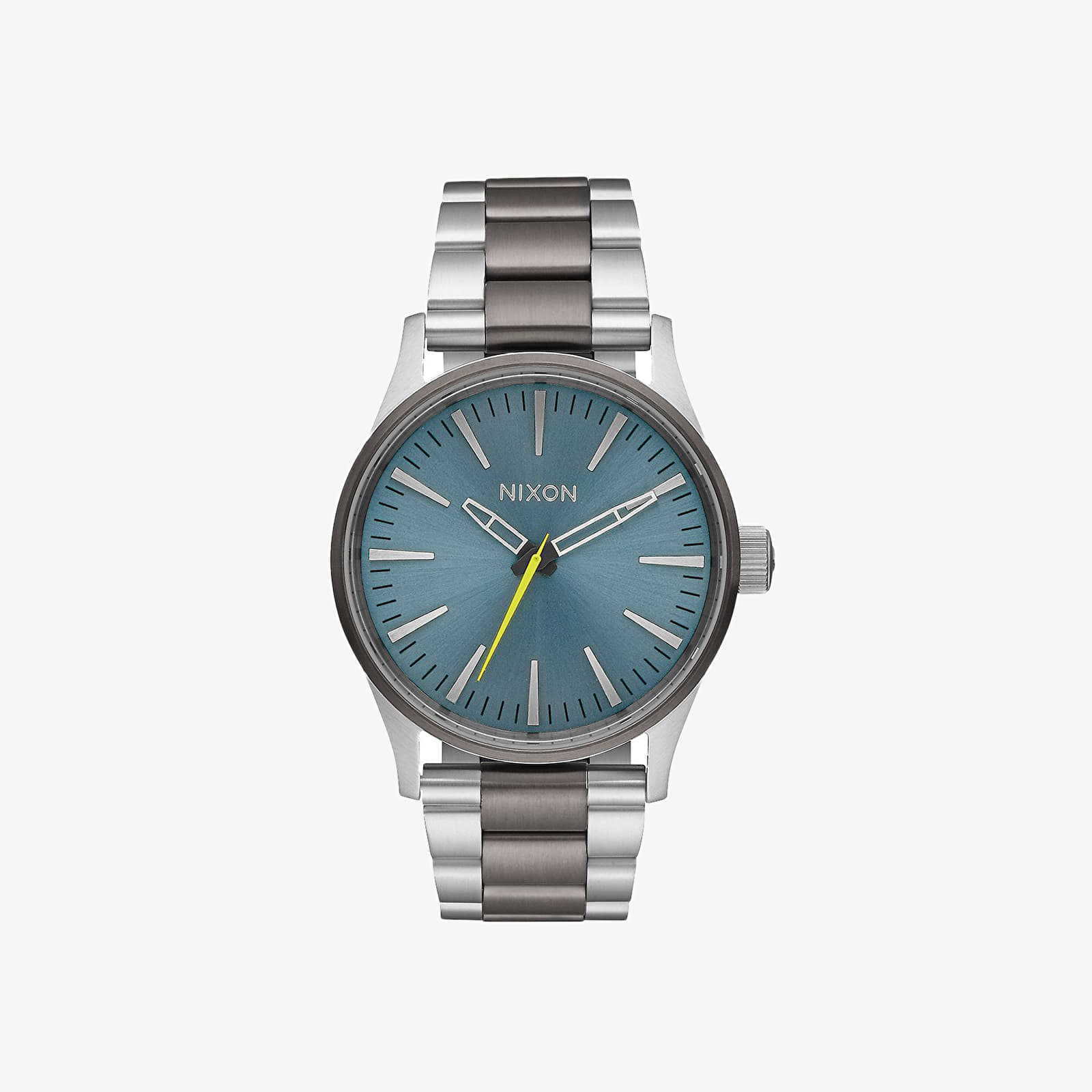 NIXON sentry 38 ss 腕時計 新品未使用 NIXON ニクソン THE SENTRY 38 腕時計 シルバー SS/ナイロン