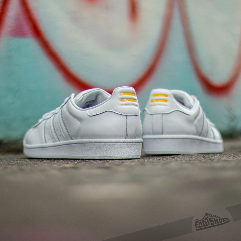 Men's shoes adidas Superstar Pharrell Supershell White/ White/ Yellow