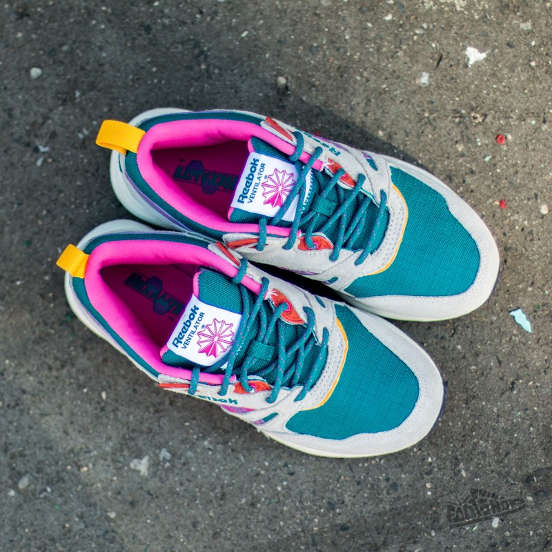 Damen Sneaker und Schuhe Reebok Ventilator SO Women Emerald/ Steel/ Pink/ Amber/ Navy