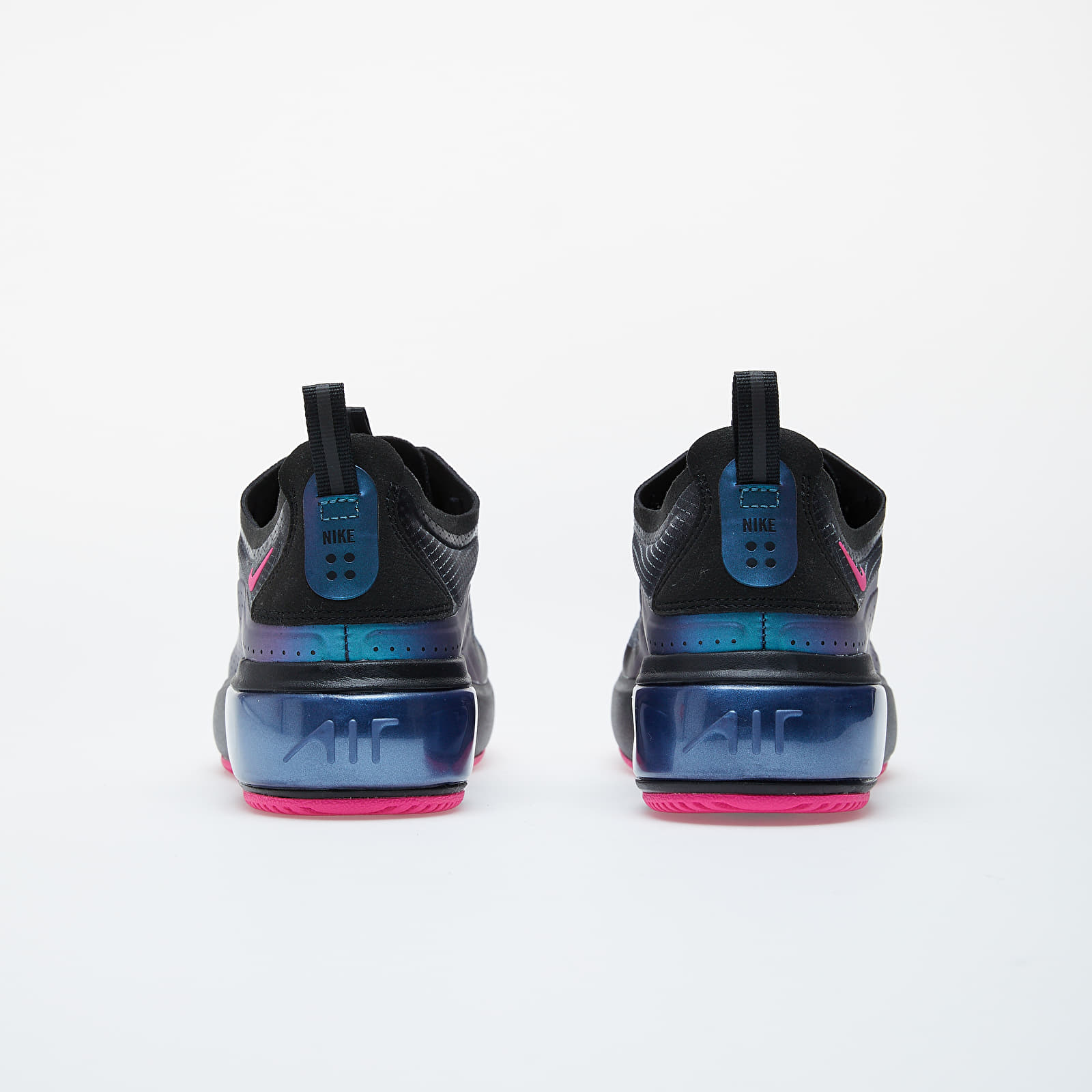 Nike air max dia trainers black laser fuchsia on sale