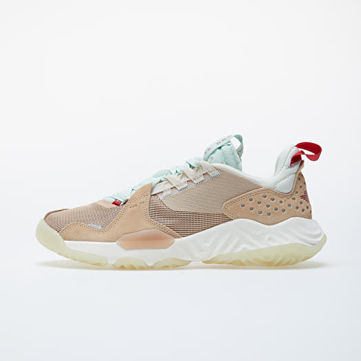 Scarpe uomo Jordan Delta Vachetta Tan Gym Red Jade Aura Footshop