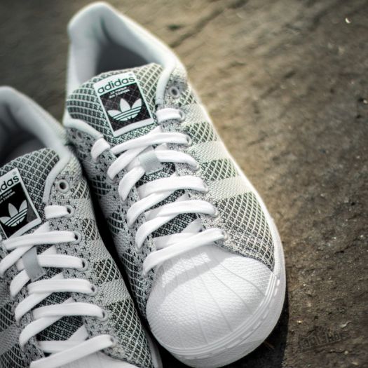 Herenschoenen adidas Superstar Weave Clear Grey/Grey/White | Footshop