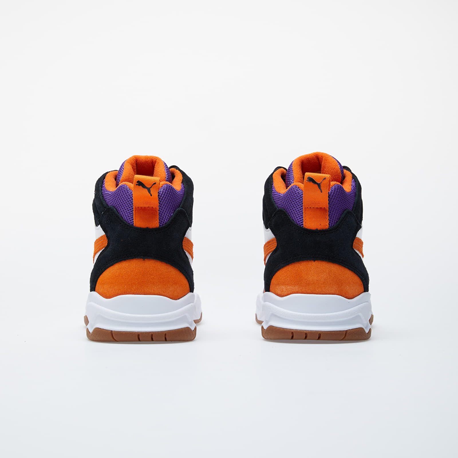 Men's shoes Puma x The Hundreds Performer Mid Puma Black-Persimmon Orange