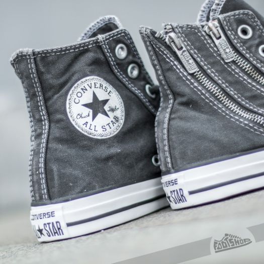 ジャンク品 Taylor 114 ce 2016 Women's shoes Converse CT Dual Zip Hi Stormj Wind/ B | Footshop