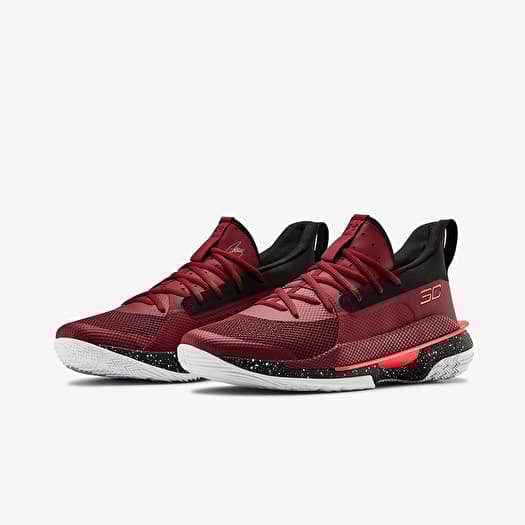 Under armour curry shop 2 mens red