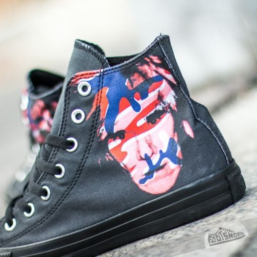 Women s shoes Converse CT Warhol Hi Black Red Blue Footshop