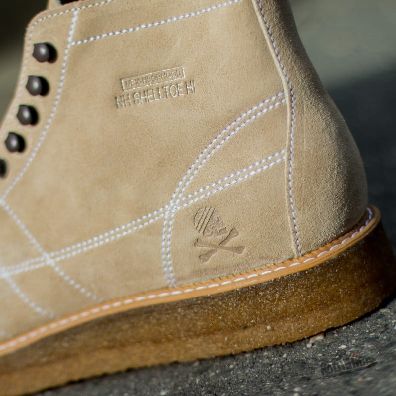 Pánské tenisky a boty adidas Neighborhood Shelltoe Boots Hemp/ Ftw White/ Gum3