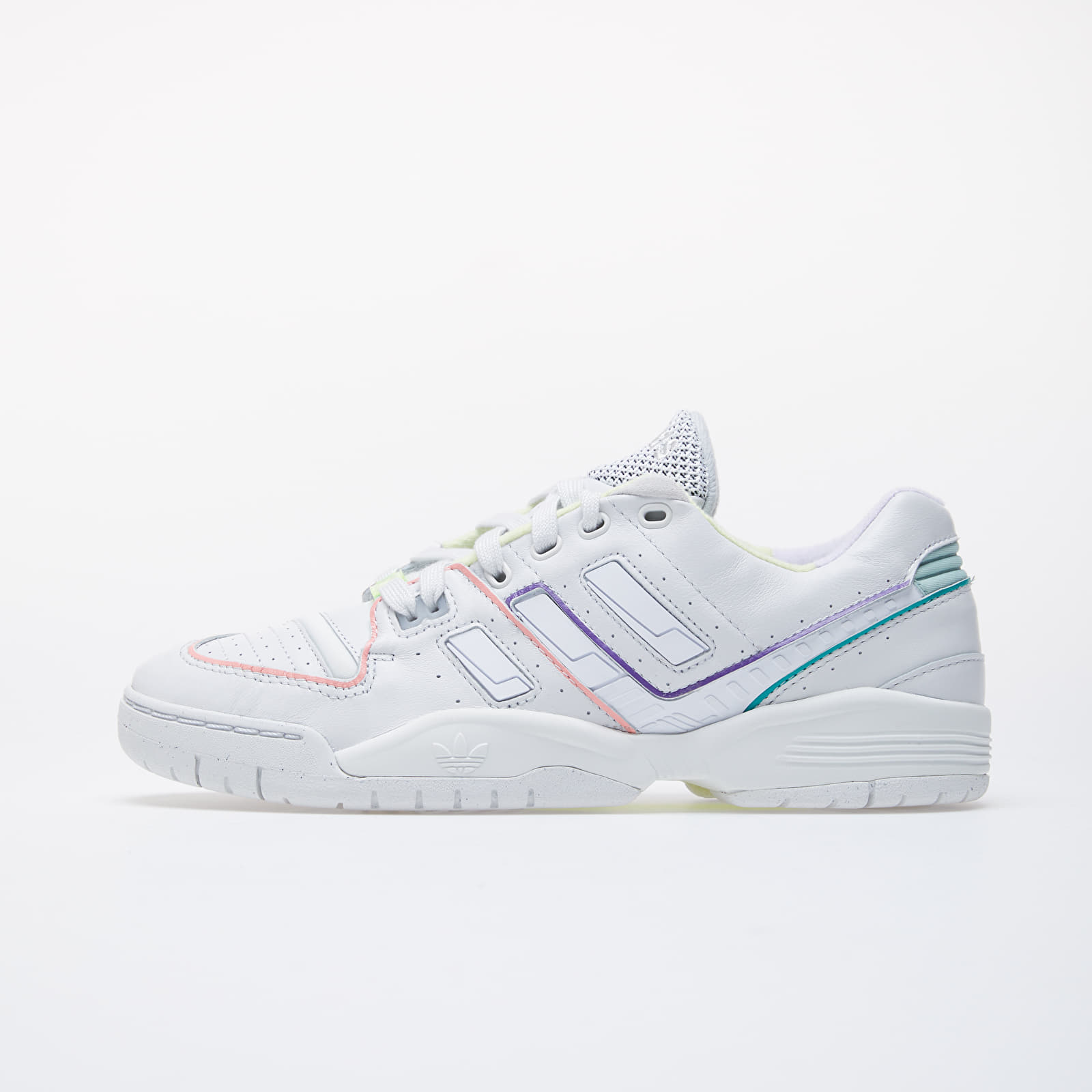 Men's shoes adidas Torsion Comp Crystal White/ Yellow Tint/ Purple Tint