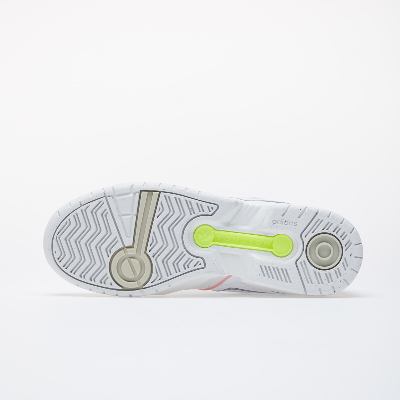 Men's shoes adidas Torsion Comp Crystal White/ Yellow Tint/ Purple Tint