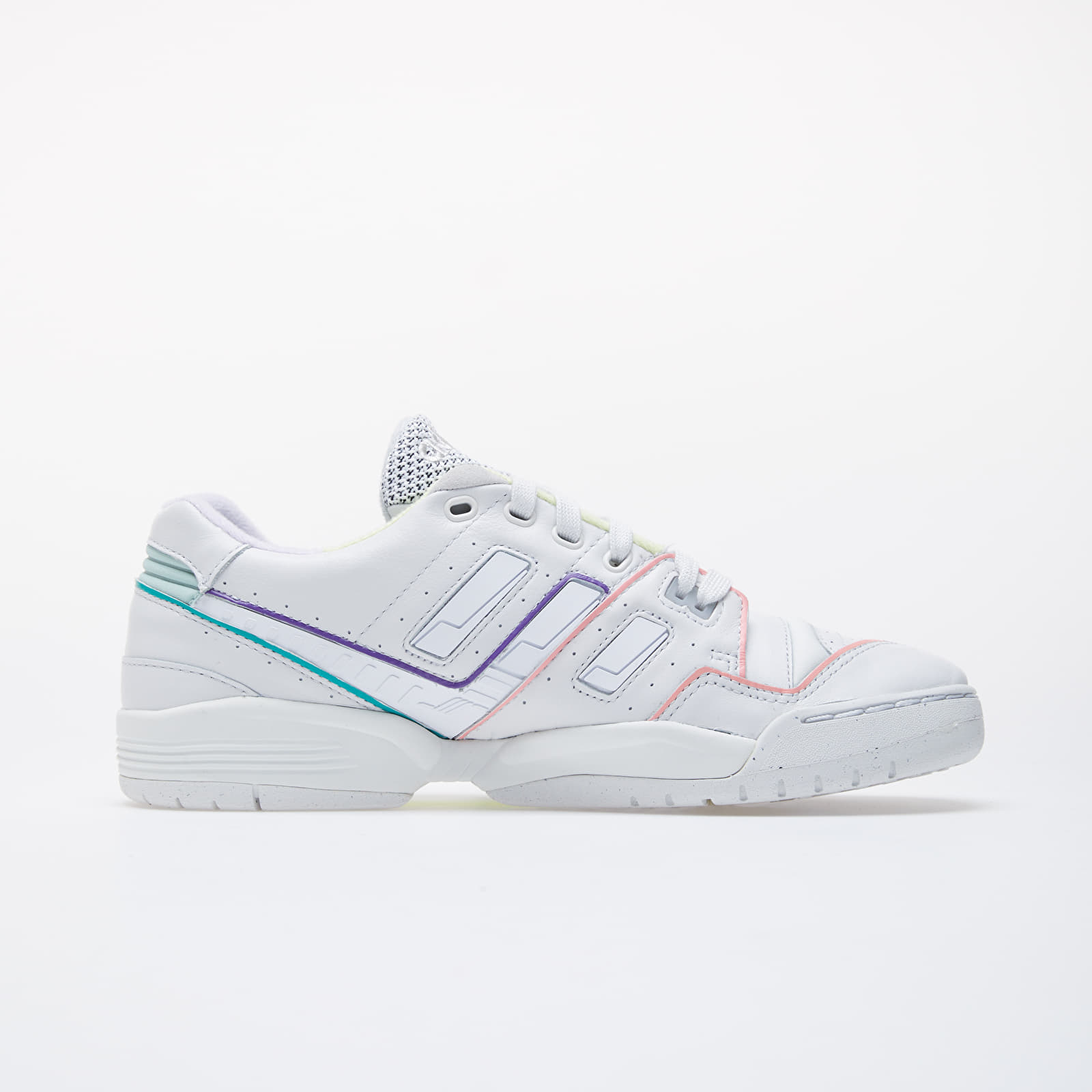 Men's shoes adidas Torsion Comp Crystal White/ Yellow Tint/ Purple Tint