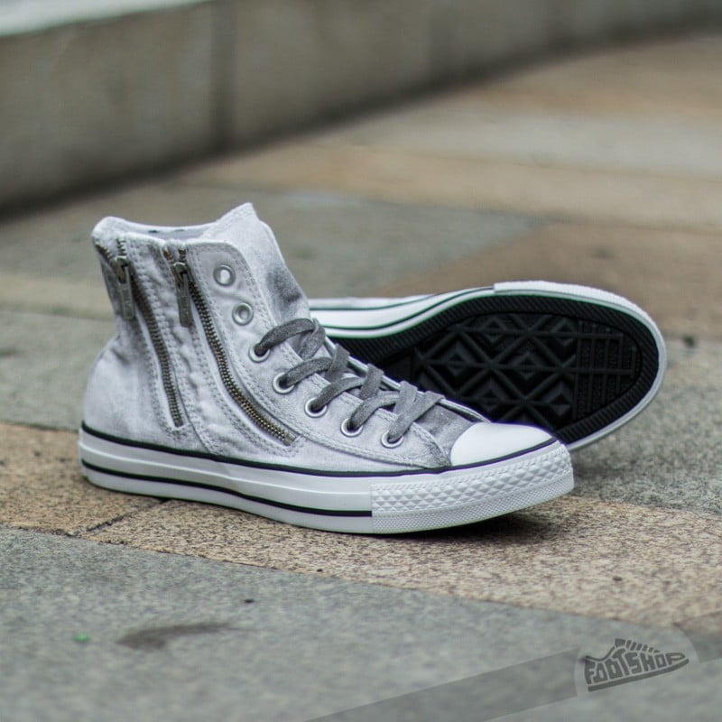 Moteriška avalynė Converse CT Dual Zip Hi White/ Black