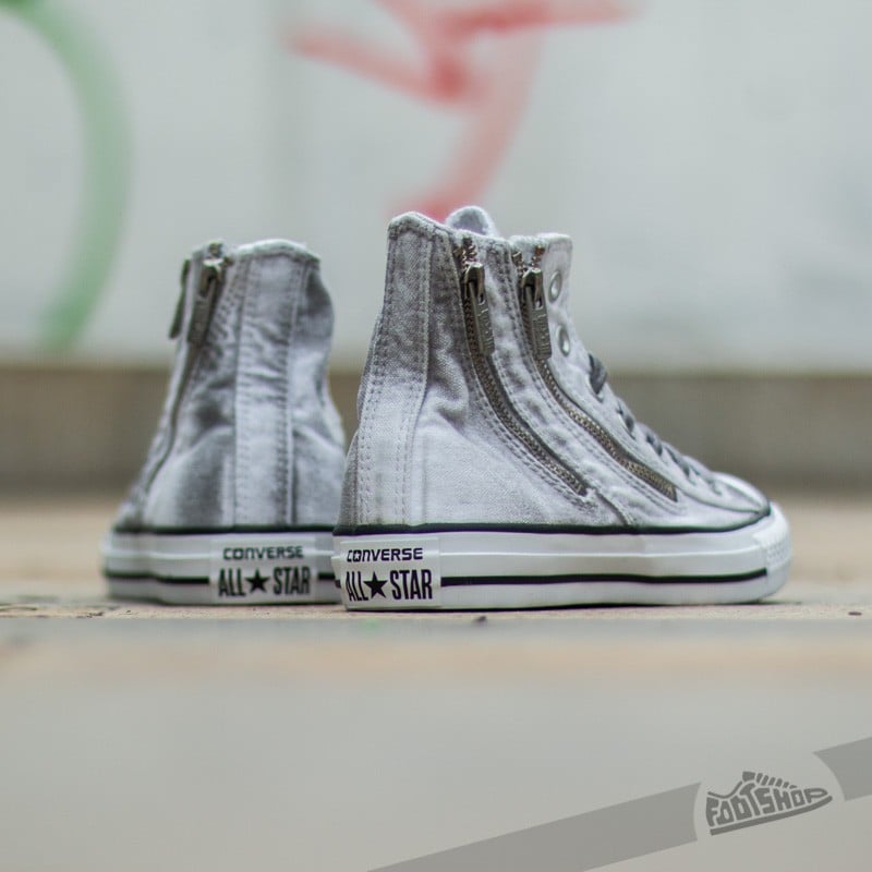 Moteriška avalynė Converse CT Dual Zip Hi White/ Black