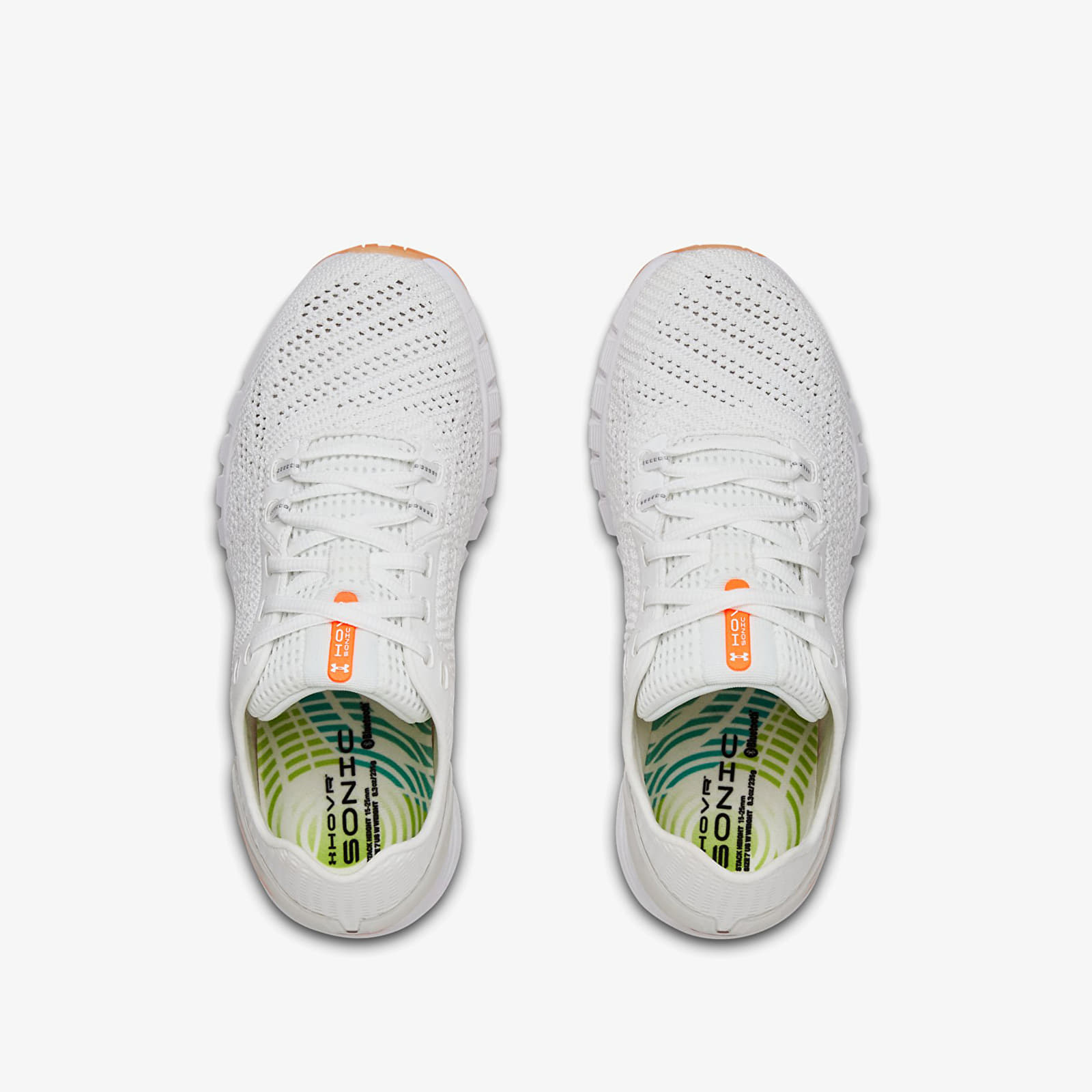 Women s shoes Under Armour W HOVR Sonic 2 White White Peach Plasma Footshop