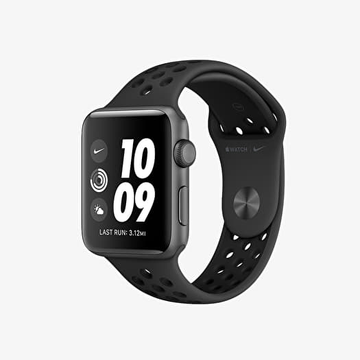 Apple watch 3 space gray aluminum case with black sport band deals