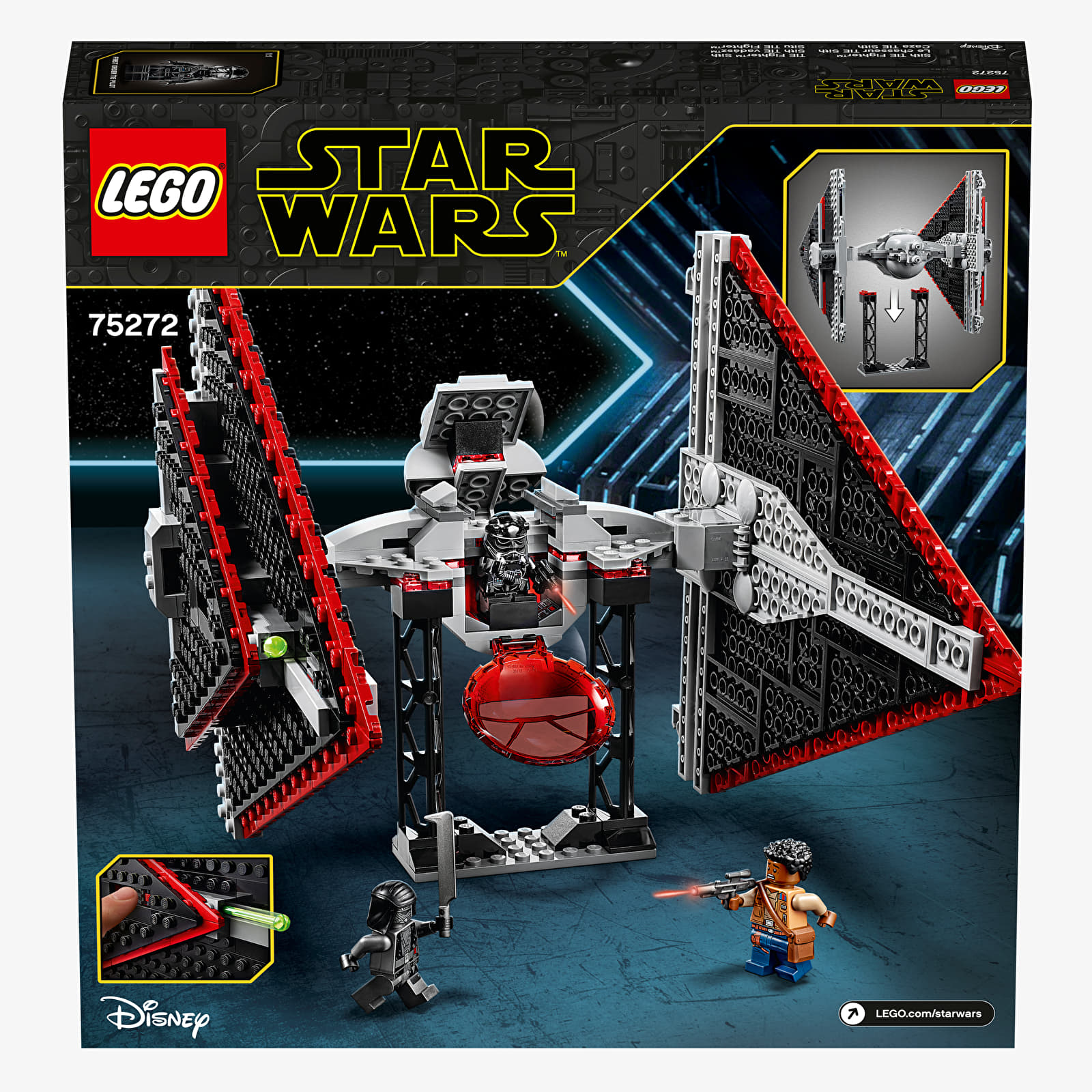 Stavebnice LEGO® LEGO® Star Wars™ 75272 Sith TIE Fighter