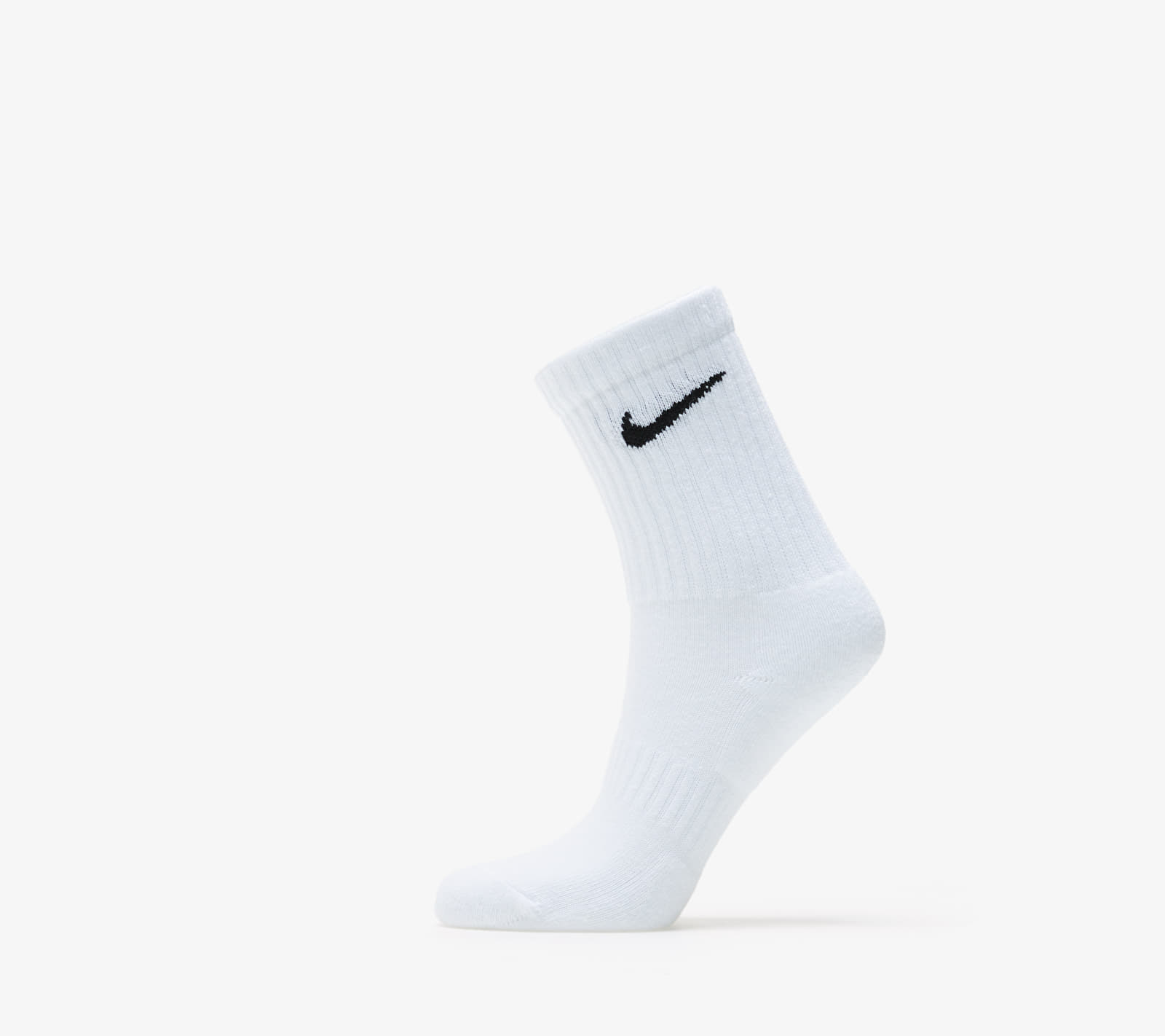 Ponožky Nike Everyday Cush 3-Pack Crew Socks White/ Black XL