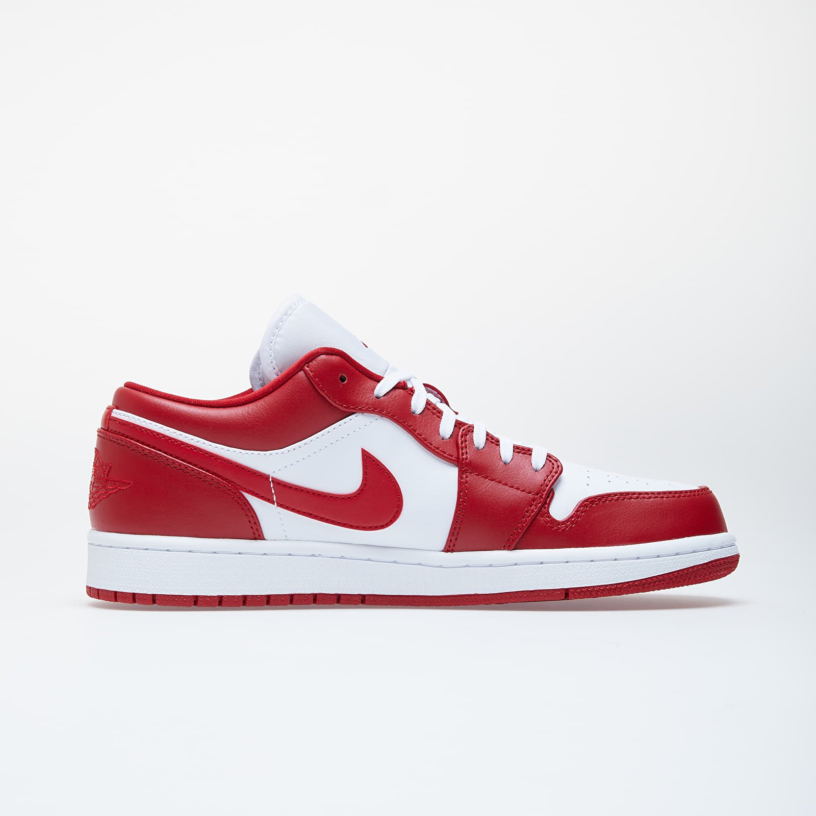 red and white jordan 1 lows