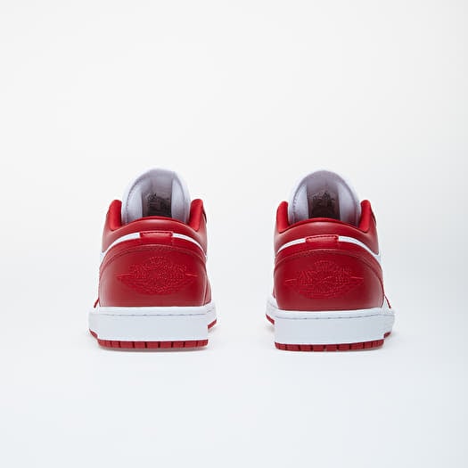 【NIKE】AIR JORDAN 1 LOW GYM RED Buty męskie Air Jordan 1 Low White/ Black-Gym Red | Footshop