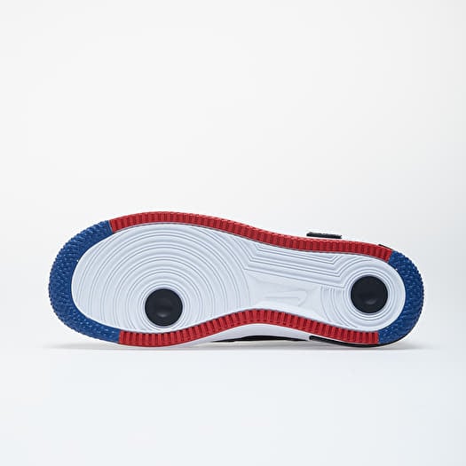 Men s shoes Nike Air Force 1 React Black White Gym Red Gym Blue