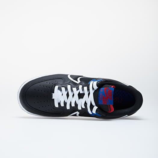 Air force 1 black gym blue sales