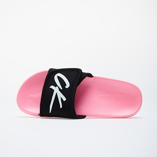 Pink calvin klein slides shop