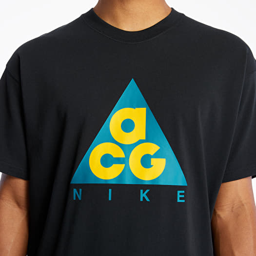 T-shirts Nike NRG ACG Logo Giant Tee Black/ Bright Spruce