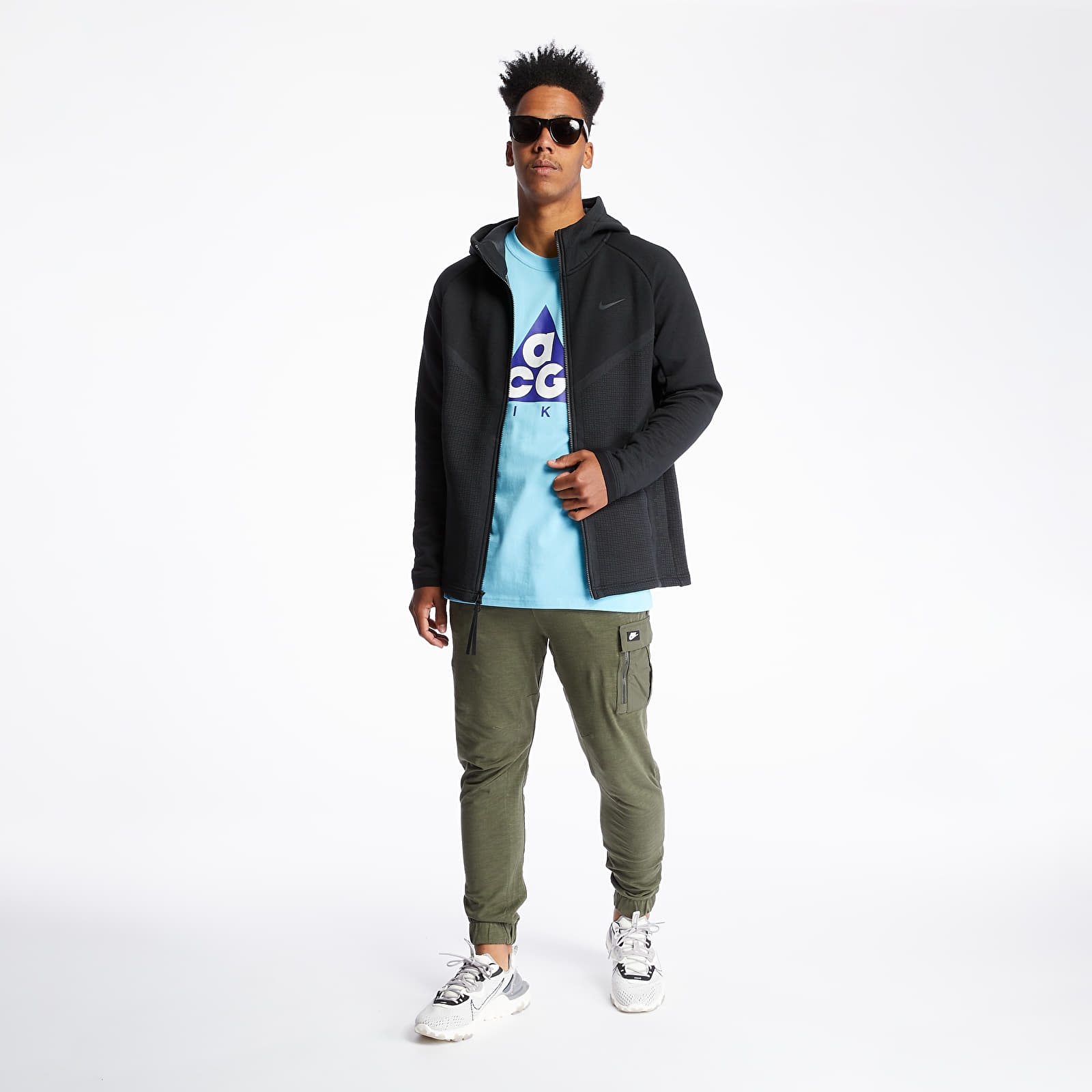 Hættetrøjer og sweatshirts Nike Sportswear Tech Pack Wr Engineered Hoodie Black/ Anthracite/ Black